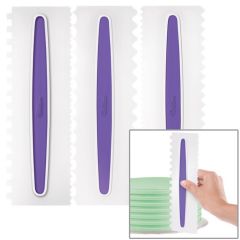 Icing Comb: scrapers de decoración - Wilton